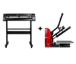 Starterpaket mit halbautomatischer Wärmepresse und Redsail Schneideplotter 70 cm Starterpaket mit halbautomatischer Wärmepresse und Redsail Schneideplotter 70 cm