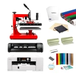 Schildpaket mit RX2-61 Schneideplotter, 4-in-1 Heißpresse und A3 Sublimationsdrucker Schildpaket mit RX2-61 Schneideplotter, 4-in-1 Heißpresse und A3 Sublimationsdrucker